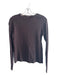 J Mclaughlin Size XS Chocolate Cotton Blend Long Sleeve Round Neck Pull Over Top Chocolate / XS