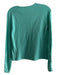 J Mclaughlin Size XS Light Green Cotton Blend Long Sleeve Round Neck Top Light Green / XS