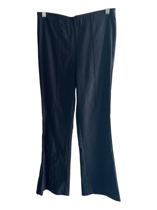 Sara Campbell Size Small Black Rayon Blend Seam Detail Elastic Waist Flare Pants Black / Small