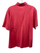Maus & Hoffman Size 42 Red Cotton Solid Polo Men's Short Sleeve Red / 42