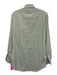 Sid Mashburn Size 15.5 Green Cotton Plaid Spread Collar Men's Long Sleeve Shirt Green / 15.5
