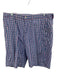 Polo Golf Size 32 Purple & Blue Print Cotton Plaid Khaki Men's Shorts Purple & Blue Print / 32