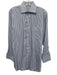 Peter Millar Size M Blue & White Cotton Striped Button Down Long Sleeve Shirt Blue & White / M