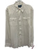 Polo AS IS Size L White Cotton Solid Western Men's Long Sleeve Shirt White / L