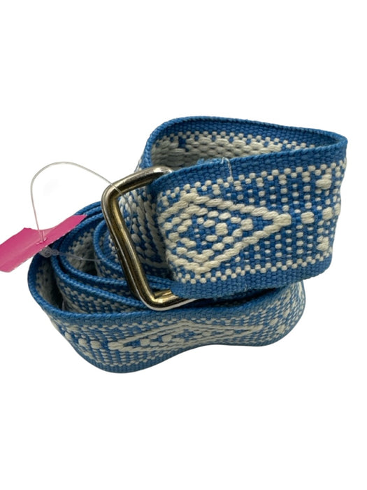 Sid Mashburn Blue & White Men's Belt Blue & White