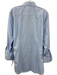 Eton Size 16.5 Light Blue & White Cotton Gingham Button up Long Sleeve Shirt Light Blue & White / 16.5