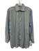 Eton Size 16.5 Light Blue & White Cotton Gingham Button up Long Sleeve Shirt Light Blue & White / 16.5