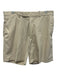 RLX Size 34 Beige Synthetic Solid Athletic Khakis Men's Shorts Beige / 34