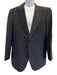 Suitsupply Black Wool Solid Tuxedo Men's Suit Black / 25