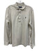Polo Size L Light Gray Cotton Heathered Polo Men's Long Sleeve Shirt Light Gray / L