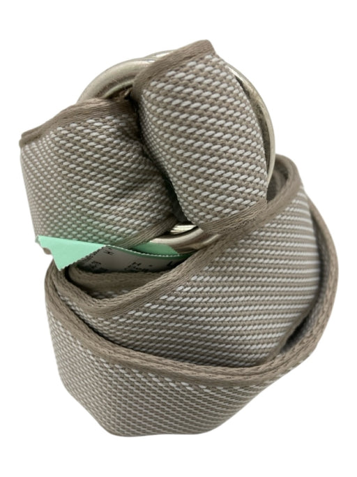 Peter Millar Gray Solid Men's Belt Gray