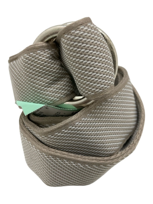 Peter Millar Gray Solid Men's Belt Gray