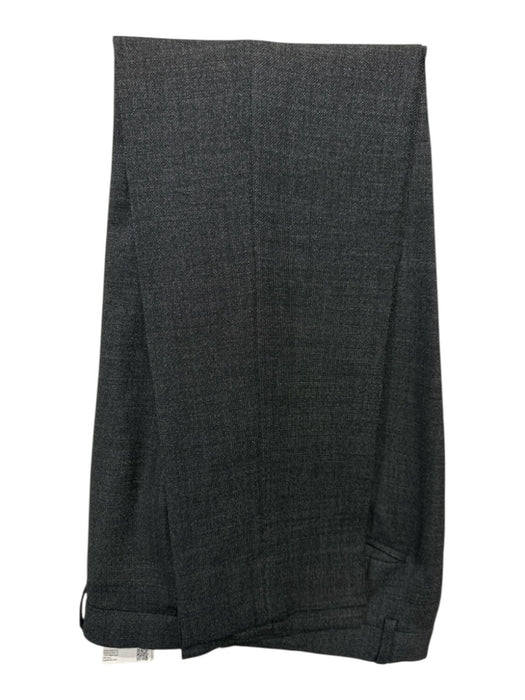 Boss Gray Wool 2 Button Men's Suit Gray / 38R