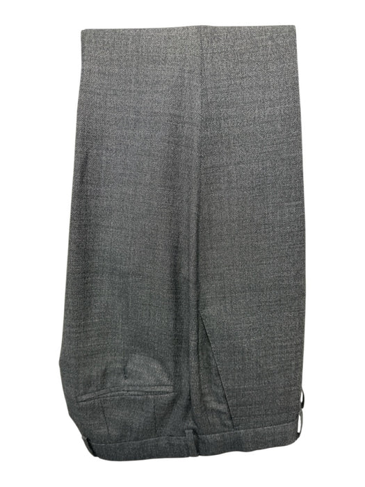Boss Gray Wool 2 Button Men's Suit Gray / 38R