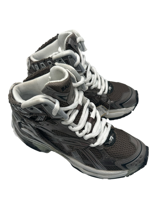 Balenciaga Shoe Size 41E Like New Plum & White Synthetic Solid Sneaker Shoes 41E
