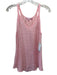 Calypso St. Barth Size XS Pink Linen Sleeveless Top Pink / XS