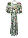 Smith & Quinn Size S White, Green, Multi Polyester & Elastane Floral Maxi Dress White, Green, Multi / S