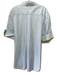 Mason's Daughter Size S White & Blue Cotton Blend Long Sleeve Buttons Dress White & Blue / S