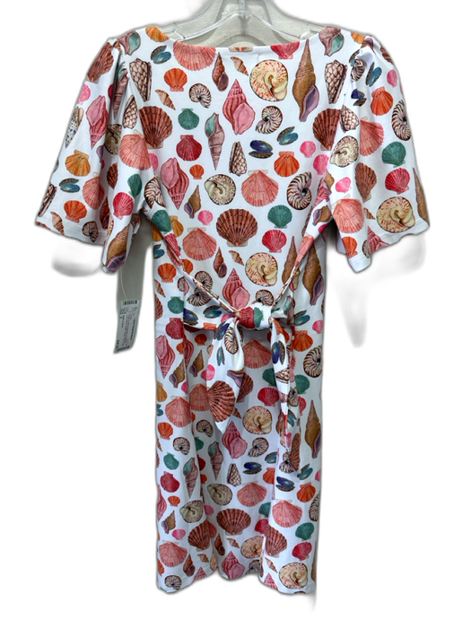 Smith & Quinn Size S Green & White Polyester & Elastane Long Sleeve Shells Dress Green & White / S