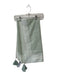 Cleobella Green & White No Fabric Tag Floral Tassel Shawl Wrap scarf Green & White
