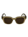 Warby Parker Olive Green Acetate Transparent Tinted Lens Sunglasses Olive Green