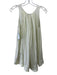 Calypso St. Barth Size XS Pale Yellow Cotton Gauze Sleeveless keyhole front Top Pale Yellow / XS