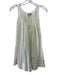Calypso St. Barth Size XS Pale Yellow Cotton Gauze Sleeveless keyhole front Top Pale Yellow / XS