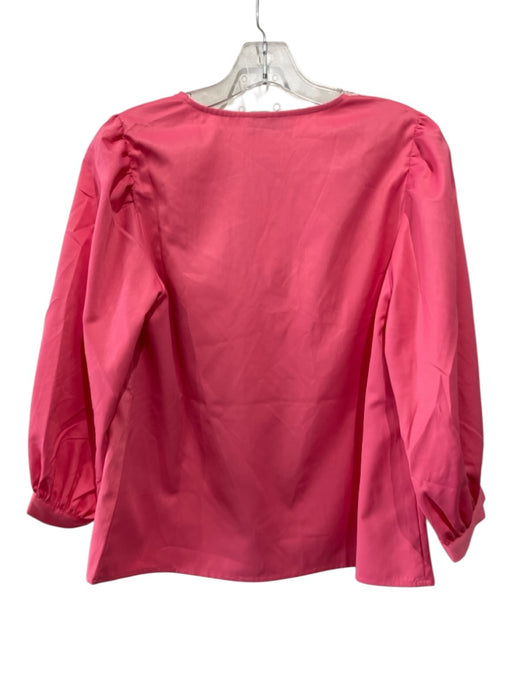 CROSBY by Mollie Burch Size XS Rose Pink Polyester 3/4 Balloon Sleeve Top Rose Pink / XS