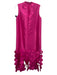 CROSBY by Mollie Burch Size XS Hot pink Poly Blend Satin Sleeveless Dress Hot pink / XS