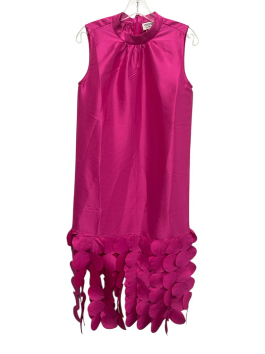 CROSBY by Mollie Burch Size XS Hot pink Poly Blend Satin Sleeveless Dress Hot pink / XS