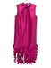 CROSBY by Mollie Burch Size XS Hot pink Poly Blend Satin Sleeveless Dress Hot pink / XS