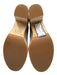 Antonio Melani Shoe Size 9.5 Pale Blue Leather Block Heel Clog Slip On Shoes Pale Blue / 9.5