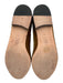 Zalo Shoe Size 9B Brown & Black Textile Bow detail Cap Toe Flat Velvet Shoes Brown & Black / 9B