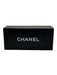 Chanel Red Metal & Acetate Round Lens CC Logo Vintage Gradient Sunglasses Red