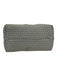 Naghedi Grey Synthetic Top Handle Woven Tote Pouch Inc. Bag Grey / M