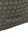Naghedi Grey Synthetic Top Handle Woven Tote Pouch Inc. Bag Grey / M