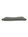 Naghedi Grey Synthetic Top Handle Woven Tote Pouch Inc. Bag Grey / M