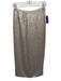 Chan Luu Size S Silver Viscose Sequin Zip Close Leg Slit Skirt Silver / S