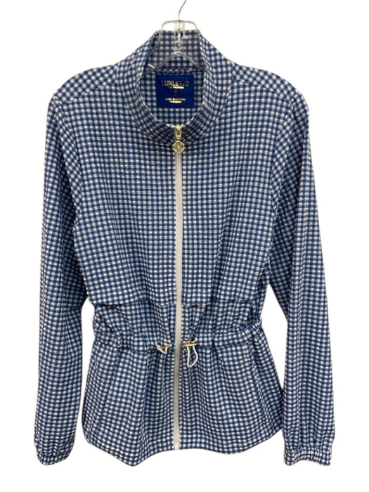 Luxletic Lilly Pulitzer Size S Blue & White Polyester & Nylon Long Sleeve Jacket Blue & White / S