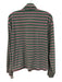 Beach Riot Size L Green & Pink Polyester & Rayon Terry Cloth Stripe Jacket Green & Pink / L