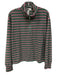 Beach Riot Size L Green & Pink Polyester & Rayon Terry Cloth Stripe Jacket Green & Pink / L