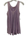 Calypso St. Barth Size S Light Purple Cotton Gauze Sleeveless Ribbon Trim Top Light Purple / S