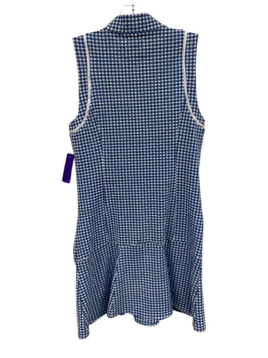 Luxletic Lilly Pulitzer Size 2 Blue & White Polyester & Nylon Sleeveless Dress Blue & White / 2