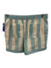 Spartina Size S Seafoam Green & Cream Linen & Cotton 3/4 Sleeve Stripe Short Set Seafoam Green & Cream / S