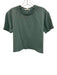 Splendid Size S Seafoam Green Cotton Short Sleeve Crew Neck T Shirt Top Seafoam Green / S