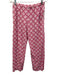 Roller Rabbit Size S Pink & White Pima Cotton Short Sleeve Pajamas Pant Set Pink & White / S
