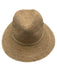 Hatattack Beige Raffia Straw Woven Round Sun Hat Beige