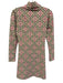 Smith & Quinn Size XS Beige, pink, green, brown Polyester Blend Lattice Dress Beige, pink, green, brown / XS
