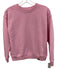 That girl kate Size S Pink Crew Neck Jogger drawsstring Ribbed Pant Set Pink / S