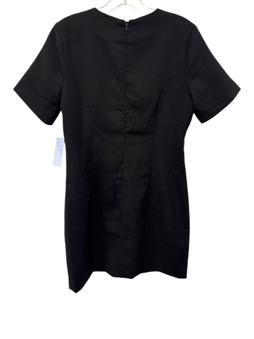Hyacinth House Size S Black Polyester Blend Back Zip Embelished bow detail Dress Black / S
